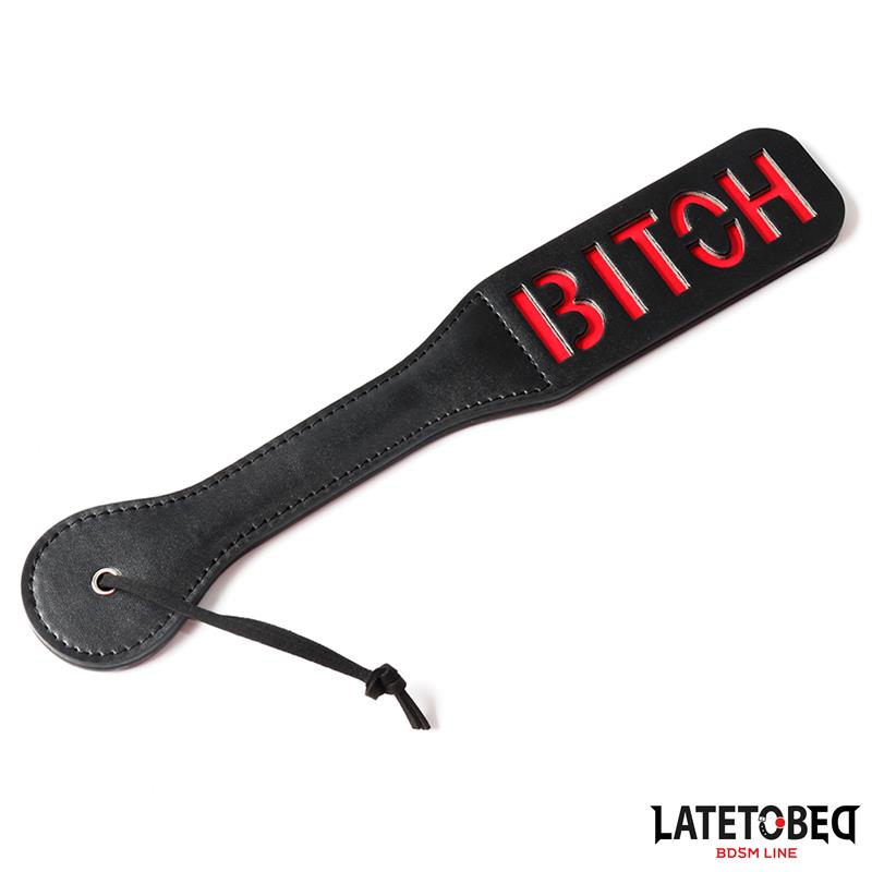 LATETOBED BDSM LINE - DOUBLE LAYERS PADDLE BITCH 32 CM