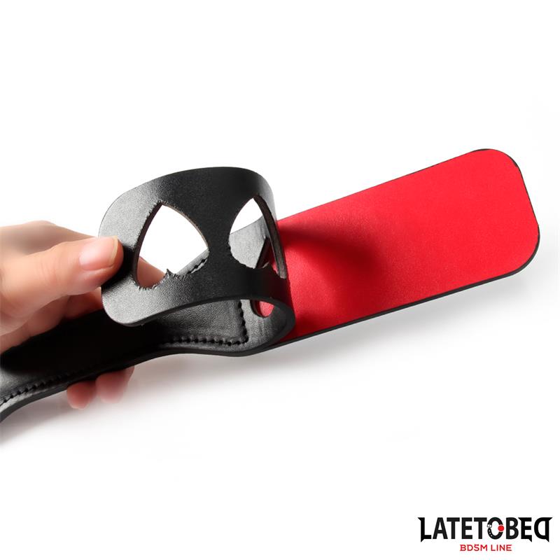 LATETOBED BDSM LINE - DOUBLE LAYERS PADDLE HEART 32 CM
