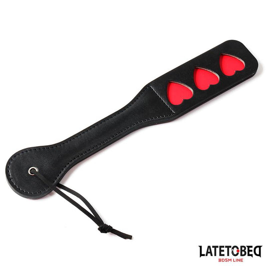 LATETOBED BDSM LINE - DOUBLE LAYERS PADDLE HEART 32 CM