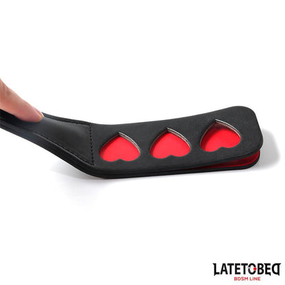 LATETOBED BDSM LINE - DOUBLE LAYERS PADDLE HEART 32 CM
