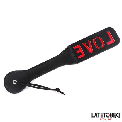 LATETOBED BDSM LINE - DOUBLE LAYERS PADDLE LOVE 32 CM