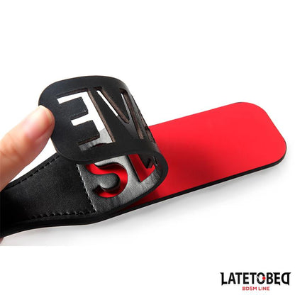 LATETOBED BDSM LINE - DOUBLE LAYERS PADDLE SLAVE 32 CM