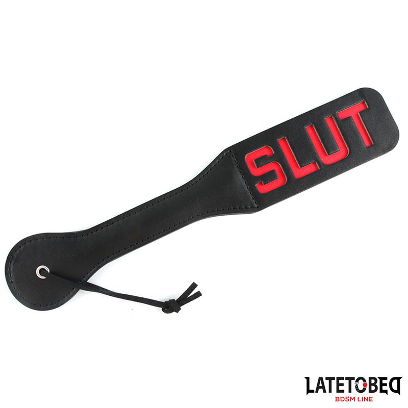 LATETOBED BDSM LINE - DOUBLE LAYERS PADDLE SLUT 32 CM