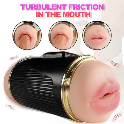 JUICY LAMOUR - DOUBLE MALE MASTURBATOR VAGINA AND MOUTH KAY