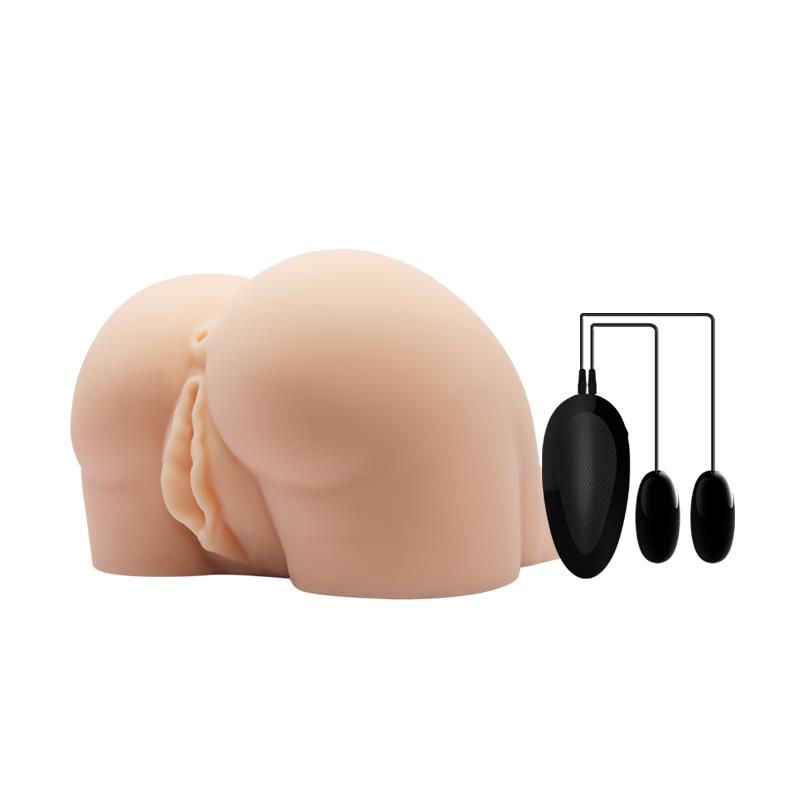 CRAZY BULL - DOUBLE MASTURBATOR VAGINA AND ASS WITH VIBRATION