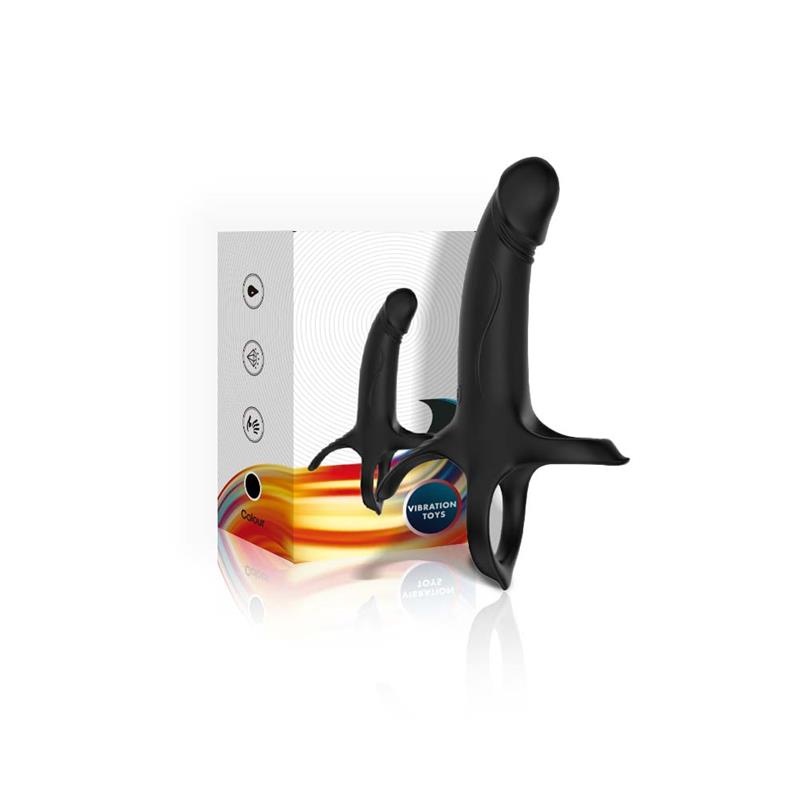 URBAN SKY - DOUBLE PENETRATION DILDO WITH VIBRATION