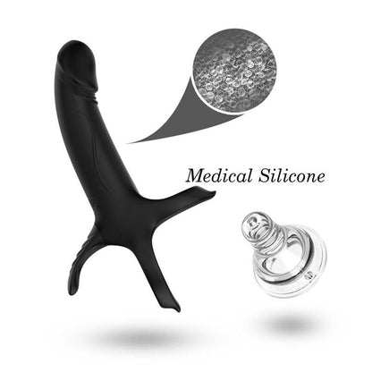 URBAN SKY - DOUBLE PENETRATION DILDO WITH VIBRATION