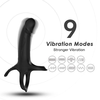 URBAN SKY - DOUBLE PENETRATION DILDO WITH VIBRATION