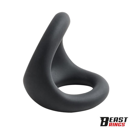 BEAST RINGS - DOUBLE PENIS RING LIQUID SILICONE 27/30 MM