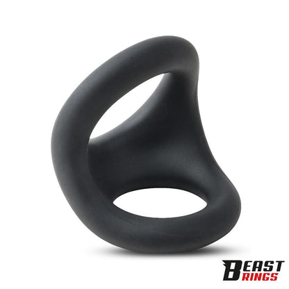 BEAST RINGS - DOUBLE PENIS RING LIQUID SILICONE 27/30 MM