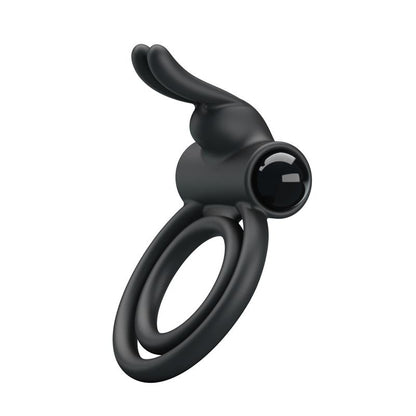 PRETTYLOVE - DOUBLE PENIS RING WITH VIBRATION OSMOND