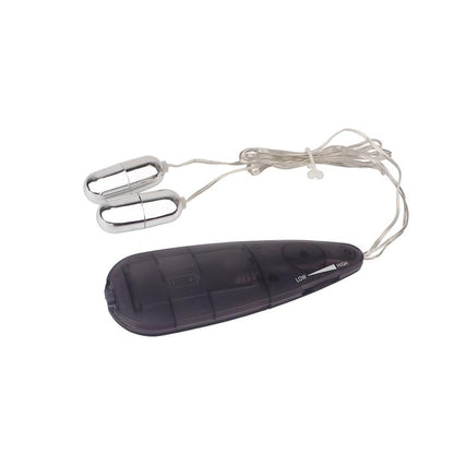 CHISA - DOUBLE PLAY VIBRATOR BULLETS 11.5CM BLACK