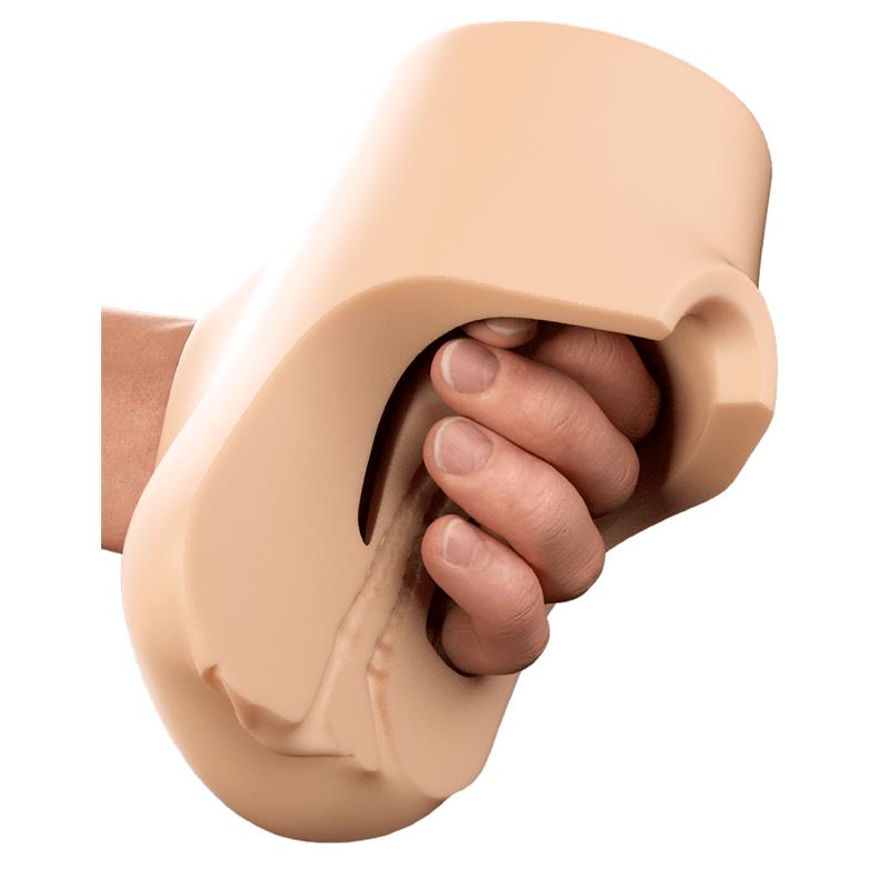 PDX PLUS+ - DOUBLE POUNDER VIBRATING SQUEEZE STROKER
