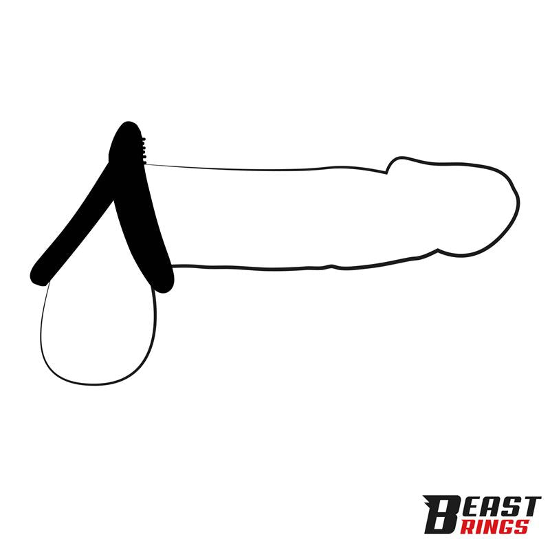 BEAST RINGS - DOUBLE RING SILICONE 37/45 MM