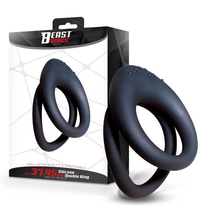 BEAST RINGS - DOUBLE RING SILICONE 37/45 MM