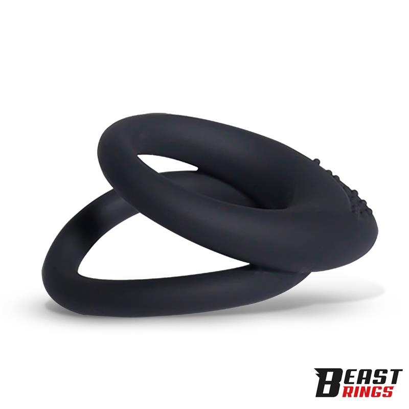 BEAST RINGS - DOUBLE RING SILICONE 37/45 MM