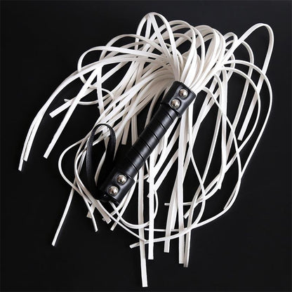 LATETOBED BDSM LINE - DOUBLE RIVET FLOGGER 44 CM