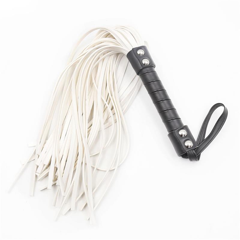 LATETOBED BDSM LINE - DOUBLE RIVET FLOGGER 44 CM