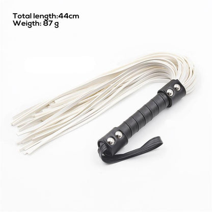 LATETOBED BDSM LINE - DOUBLE RIVET FLOGGER 44 CM