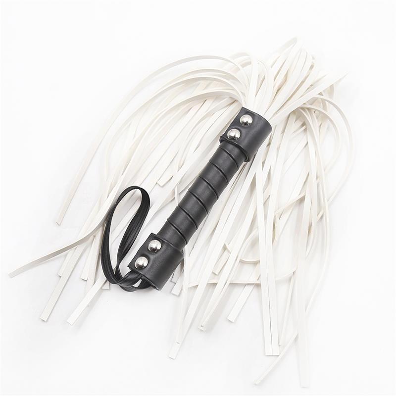 LATETOBED BDSM LINE - DOUBLE RIVET FLOGGER 44 CM