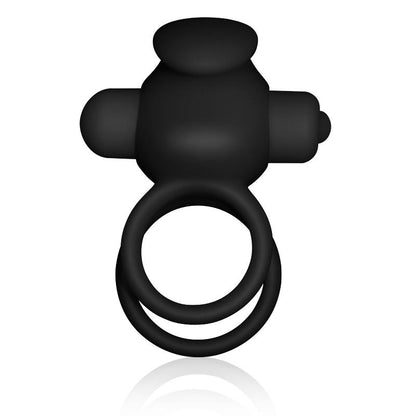 LOVETOY - DOUBLE VIBRATING COCKRING POWER CLIT DUO BLACK