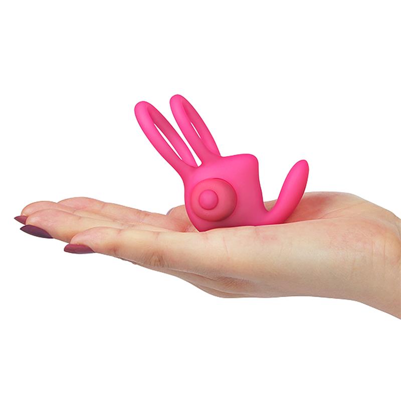 LOVETOY - DOUBLE VIBRATING COCKRING POWER CLIT DUO PINK