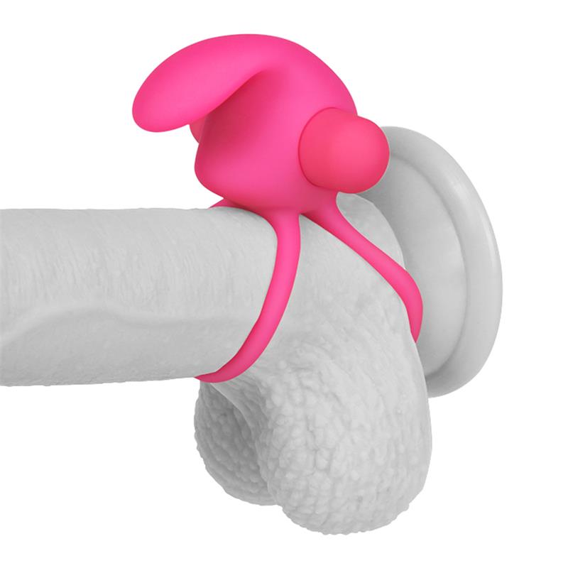 LOVETOY - DOUBLE VIBRATING COCKRING POWER CLIT DUO PINK