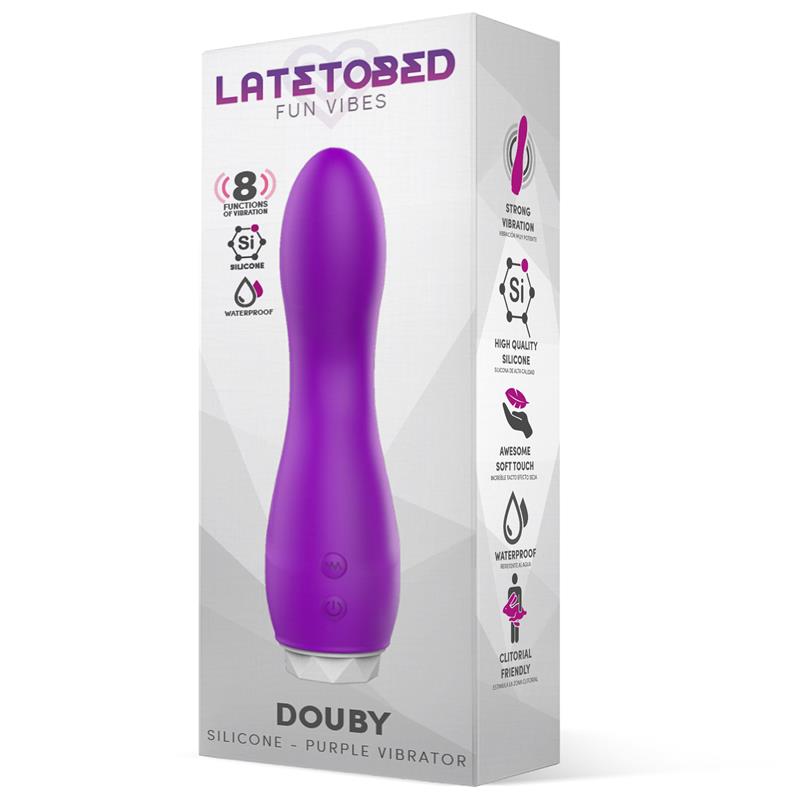 LATETOBED - DOUBY VIBE SILICONE PURPLE