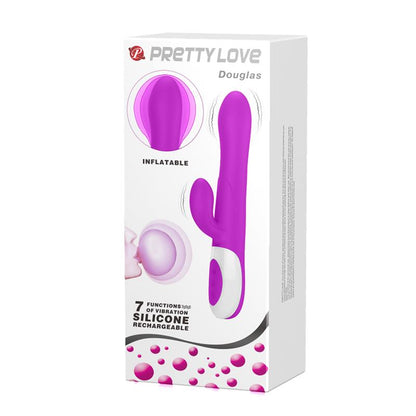 PRETTYLOVE - DOUGLAS VIBRATOR WITH INFLATABLE FUNCTION