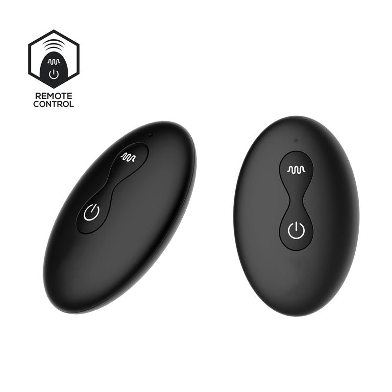 INTOYOU - DRAGO BUTT PLUG VIBRATION, 360º TWISTER MOVEMENT AND REMOTE CONTROL