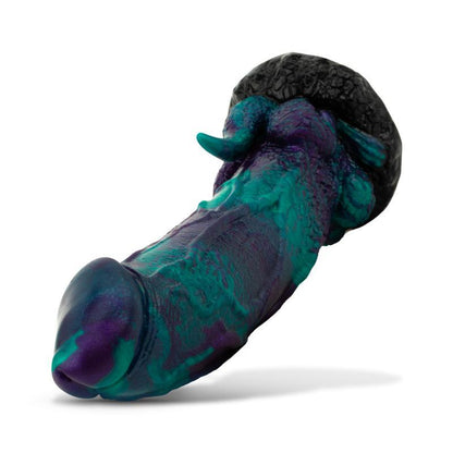 MYTHICAL MATES - DRAGONFLY DILDO PURPLE AND GREEN 22.6 CM - 8.9