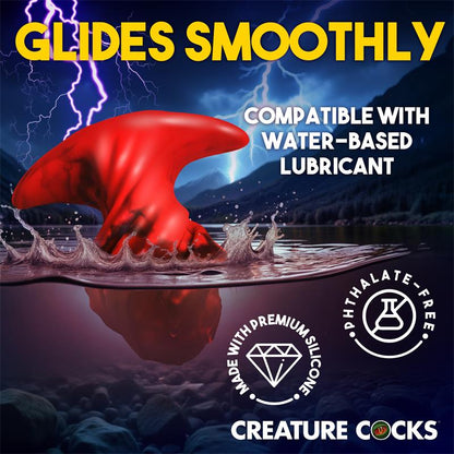 CREATURE COCKS - DRAGONSPAWN SILICONE BUTT PLUG SIZE L