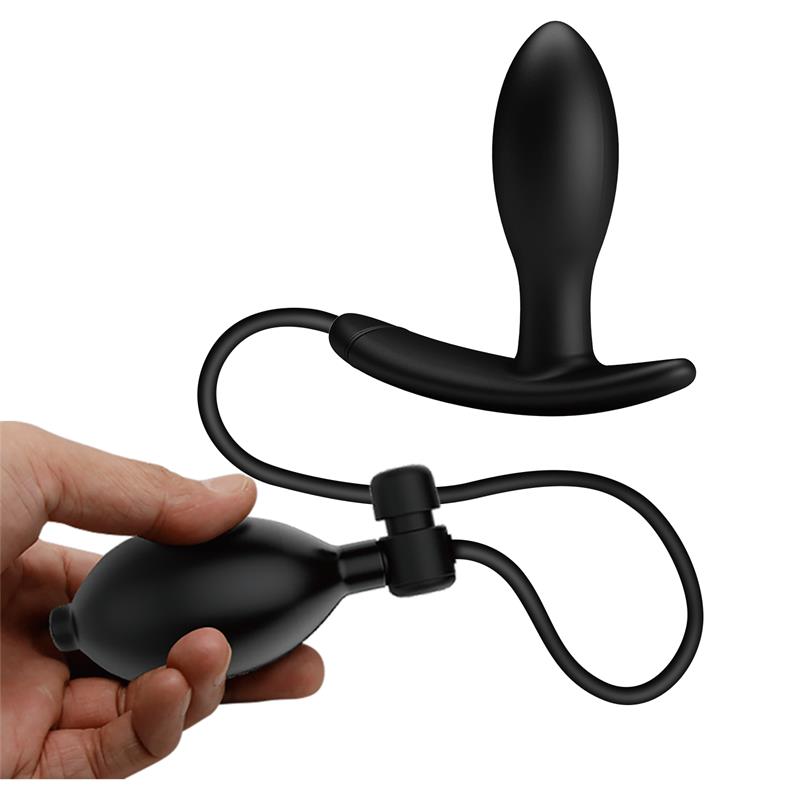 PRETTYLOVE - DRAKE MANUAL INFLATABLE ANAL PLUG