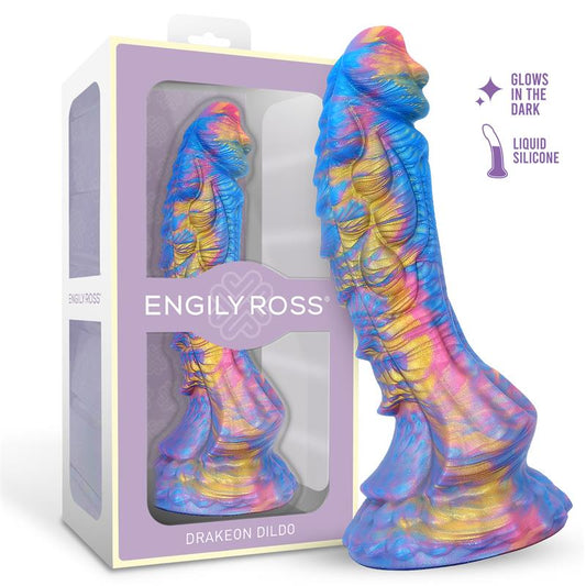 DILDOX BY ENGILY ROSS - DRAKEON LIQUID SILICONE DILDO 18 CM