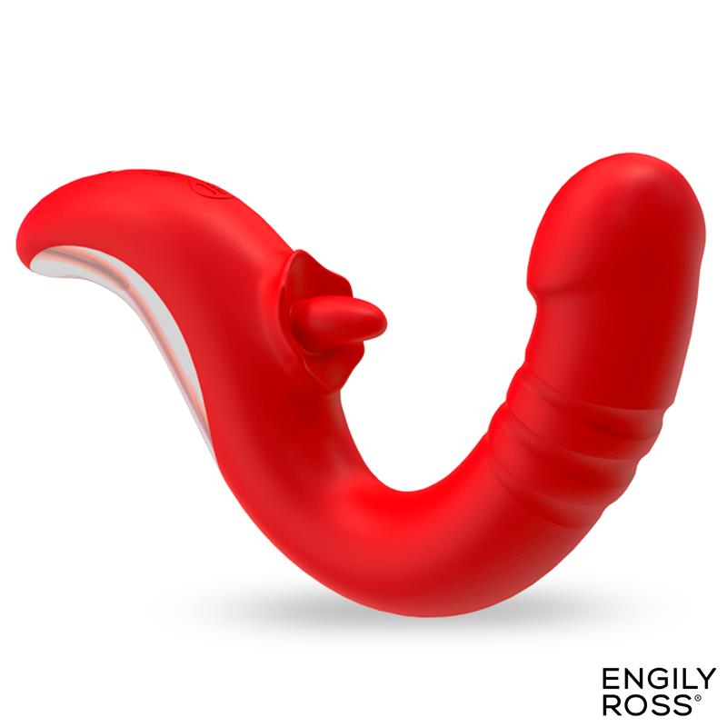 ENGILY ROSS - DRAKO VIBE WITH THRUSTING AND LICKING TONGUE 360º