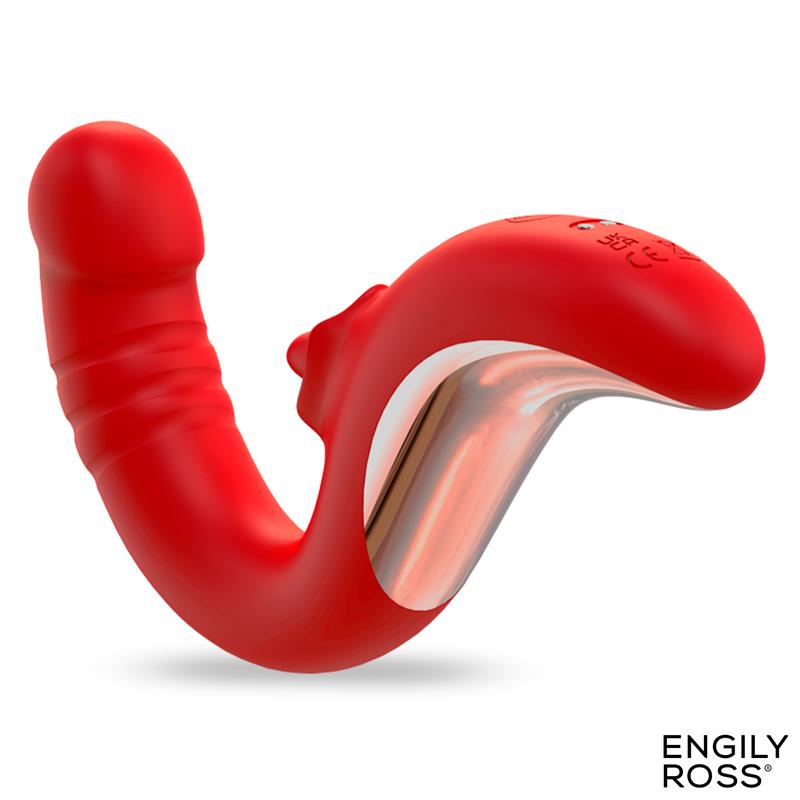 ENGILY ROSS - DRAKO VIBE WITH THRUSTING AND LICKING TONGUE 360º