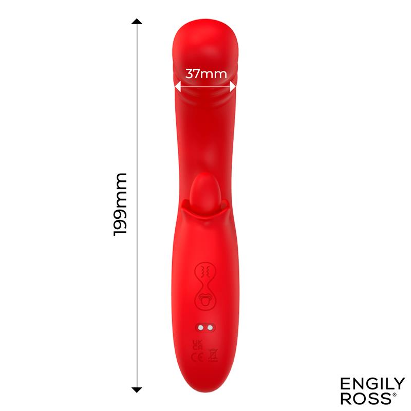 ENGILY ROSS - DRAKO VIBE WITH THRUSTING AND LICKING TONGUE 360º