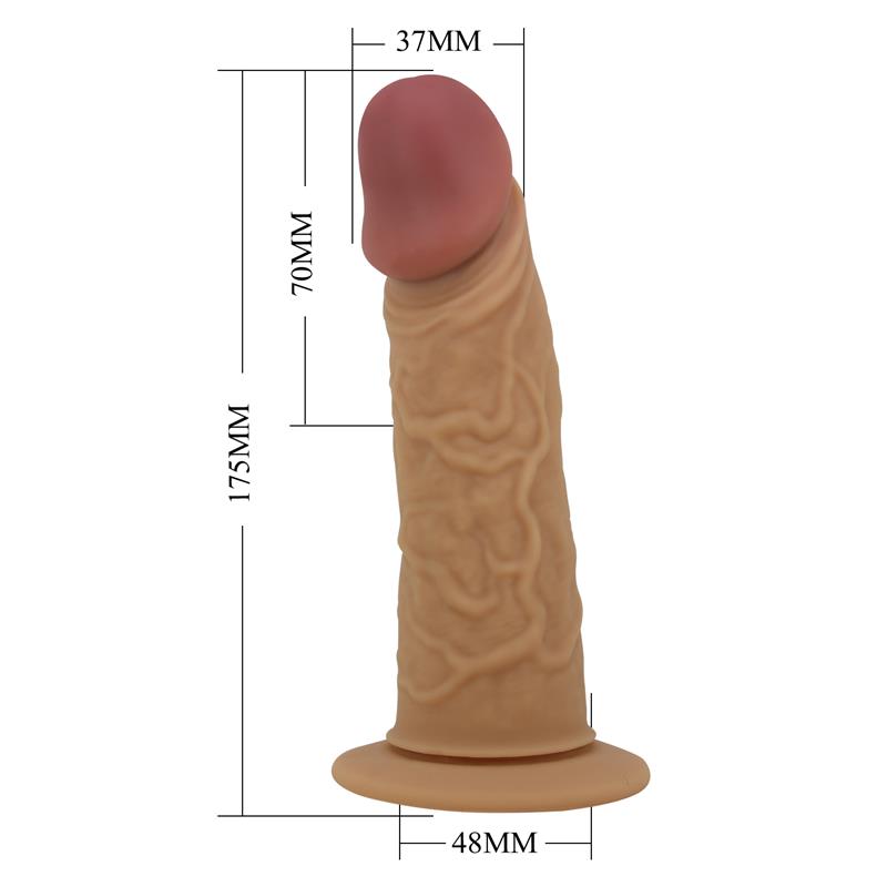 PRETTYLOVE - DRAVEN HARNESS WITH HOLLOW VIBRATING DILDO