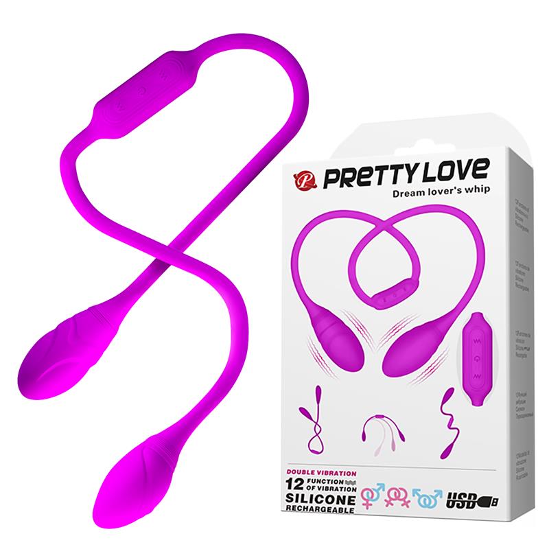 PRETTYLOVE - DREAM LOVERS WHIP STIMULATOR EGGS