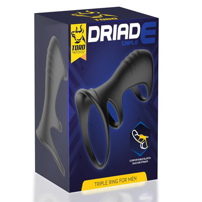 MINOTHOR - DRIADE TRIPLE RING FOR MEN SILICONE