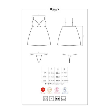 OBSESSIVE - DRIMERA BABYDOLL AND THONG
