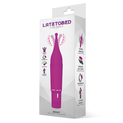 LATETOBED - DRIMY EASY QUICK STIMULATOR SILICONE PURPLE