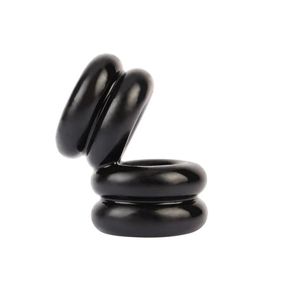 CHISA - DUAL CHUBBY SUPPORT PENIS AND TESTICLES RING
