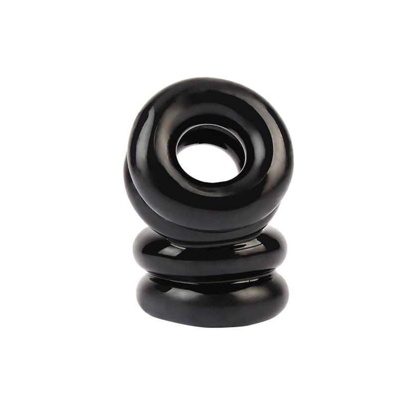 CHISA - DUAL CHUBBY SUPPORT PENIS AND TESTICLES RING