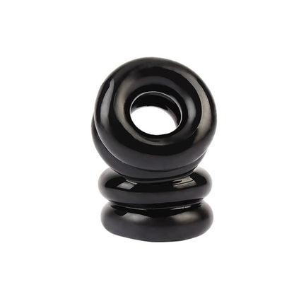 CHISA - DUAL CHUBBY SUPPORT PENIS AND TESTICLES RING
