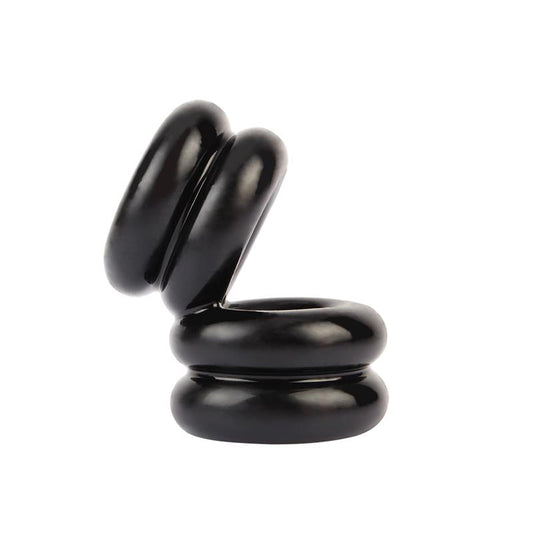 CHISA - DUAL CHUBBY SUPPORT PENIS AND TESTICLES RING