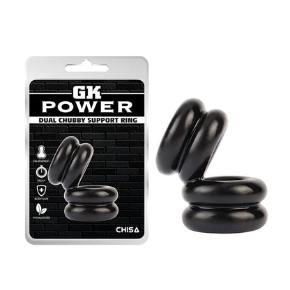 CHISA - DUAL CHUBBY SUPPORT PENIS AND TESTICLES RING