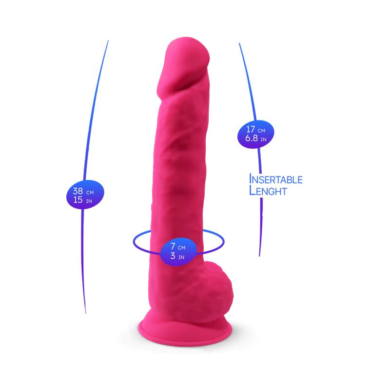 SILEXD - DUAL DENSITY DILDO MOD 15