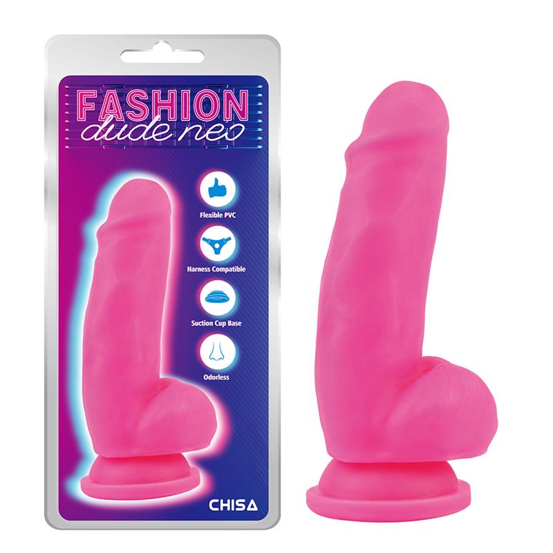 CHISA - DUAL DENSITY DILDO PINK 6.9
