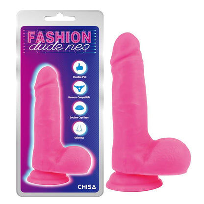 CHISA - DUAL DENSITY DILDO PINK 7
